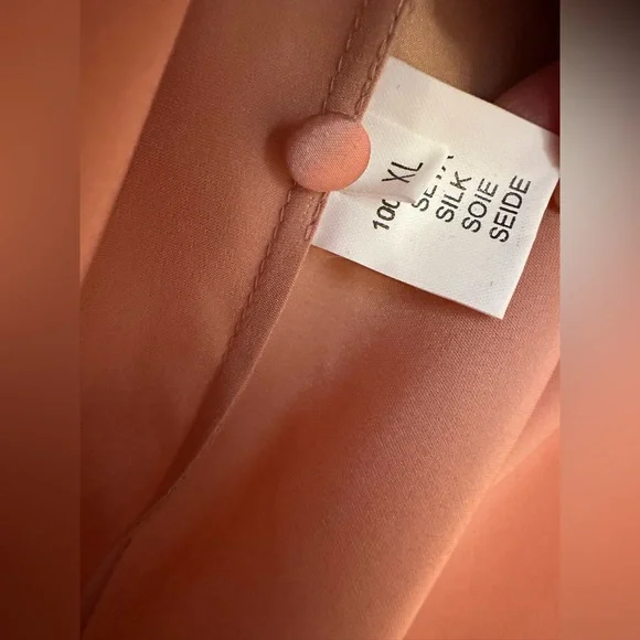 Rosamosario 100% Silk French Knicker Tap Pant & Bralette Set Pink Blush Silk - Picture 9 of 17